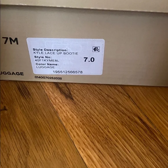 Michael Kors Tan Lace-Up Boots - Picture 6 of 6